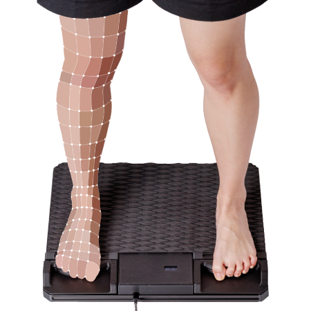 足の握力測定&トレーニング HAJICHECK(ハジチェック)