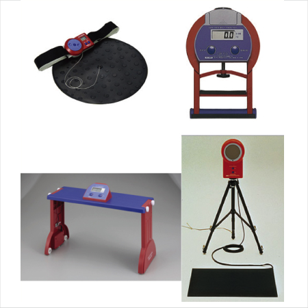 体力測定機器セット(垂直跳び測定・握力計・長座体前屈計・全身反応測定)