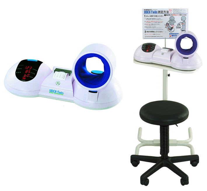 血行動態表示付・全自動血圧計 UDEX-Twin Type-ⅡM 製品画像