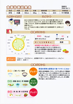 食事診断 結果プリント